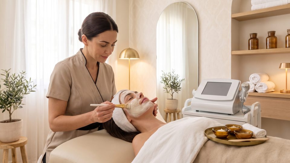 Ritual facial con mascarilla