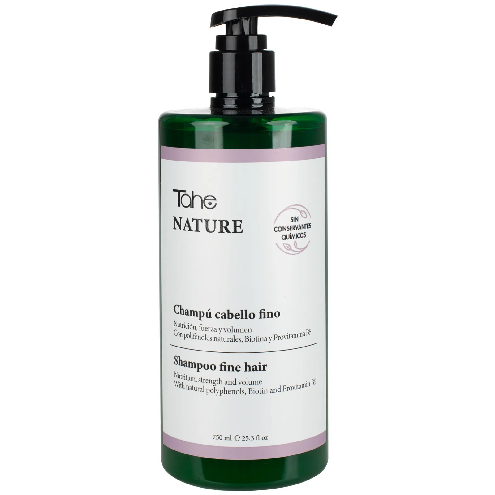 Champú sin sulfatos cabello fino Nature | Tahe