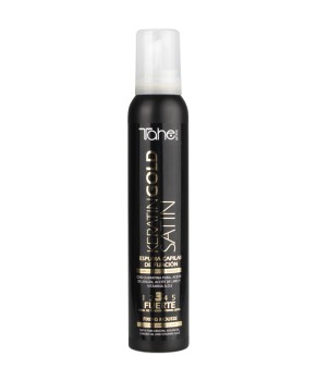 Espuma de fijación Satin Keratin Gold