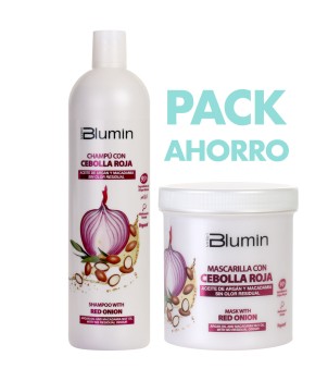 Pack Champú Mascarilla Cebolla Roja | Tahe