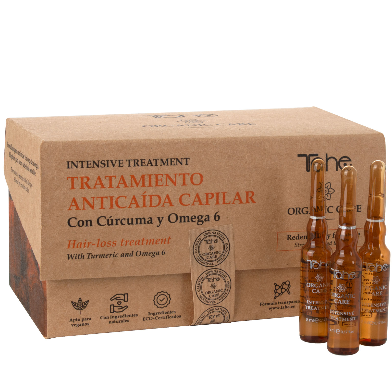 Tratamiento anticaída capilar de Organic Care | Tienda Tahe