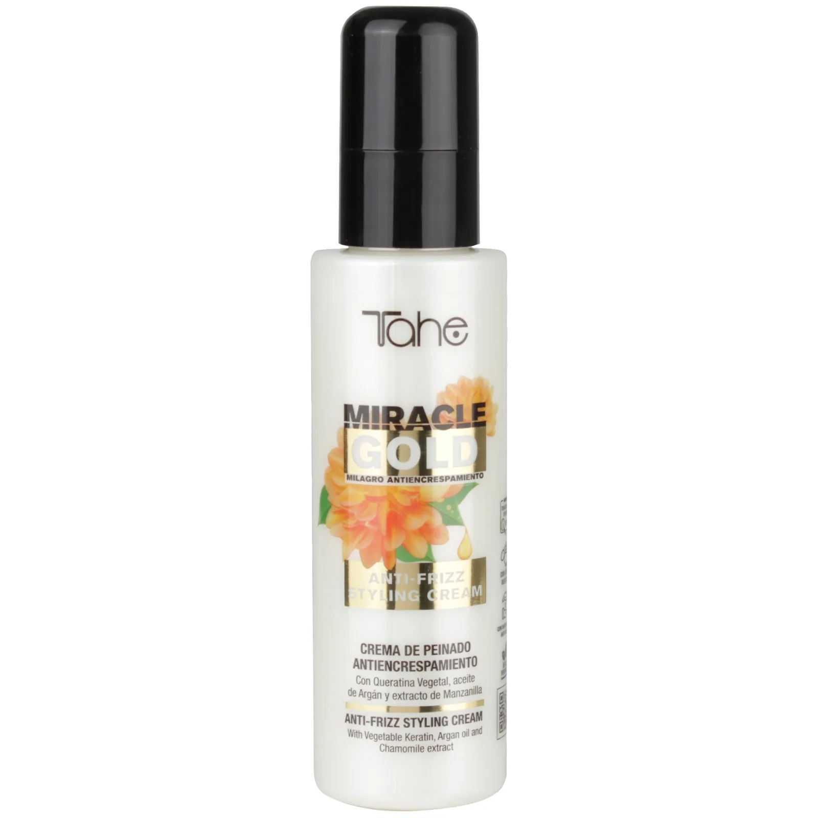 Crema antiencrespamiento de peinado Miracle Gold | Tahe