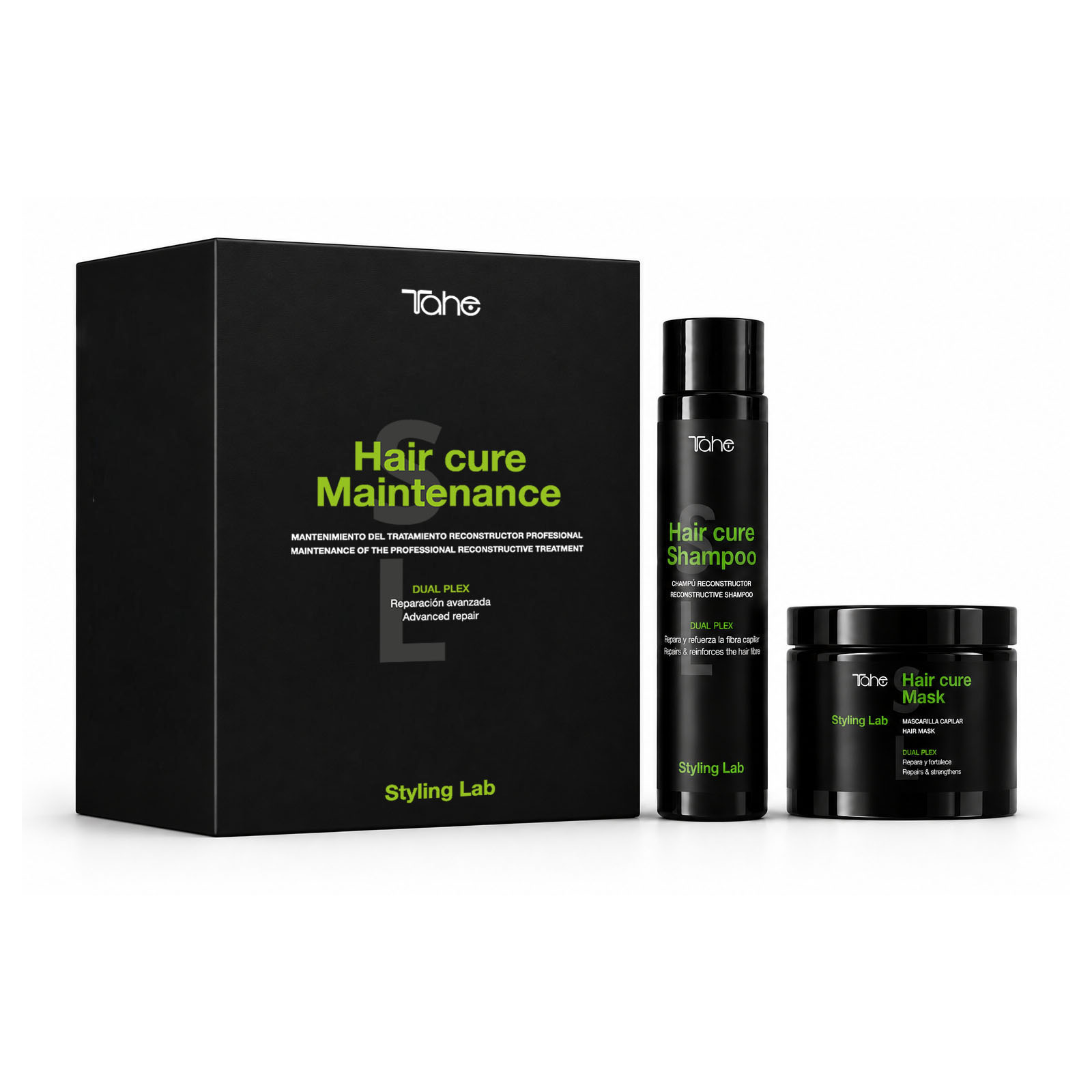 Pack Styling Lab | Volumen, Brillo y Fijación Profesional para Cabello