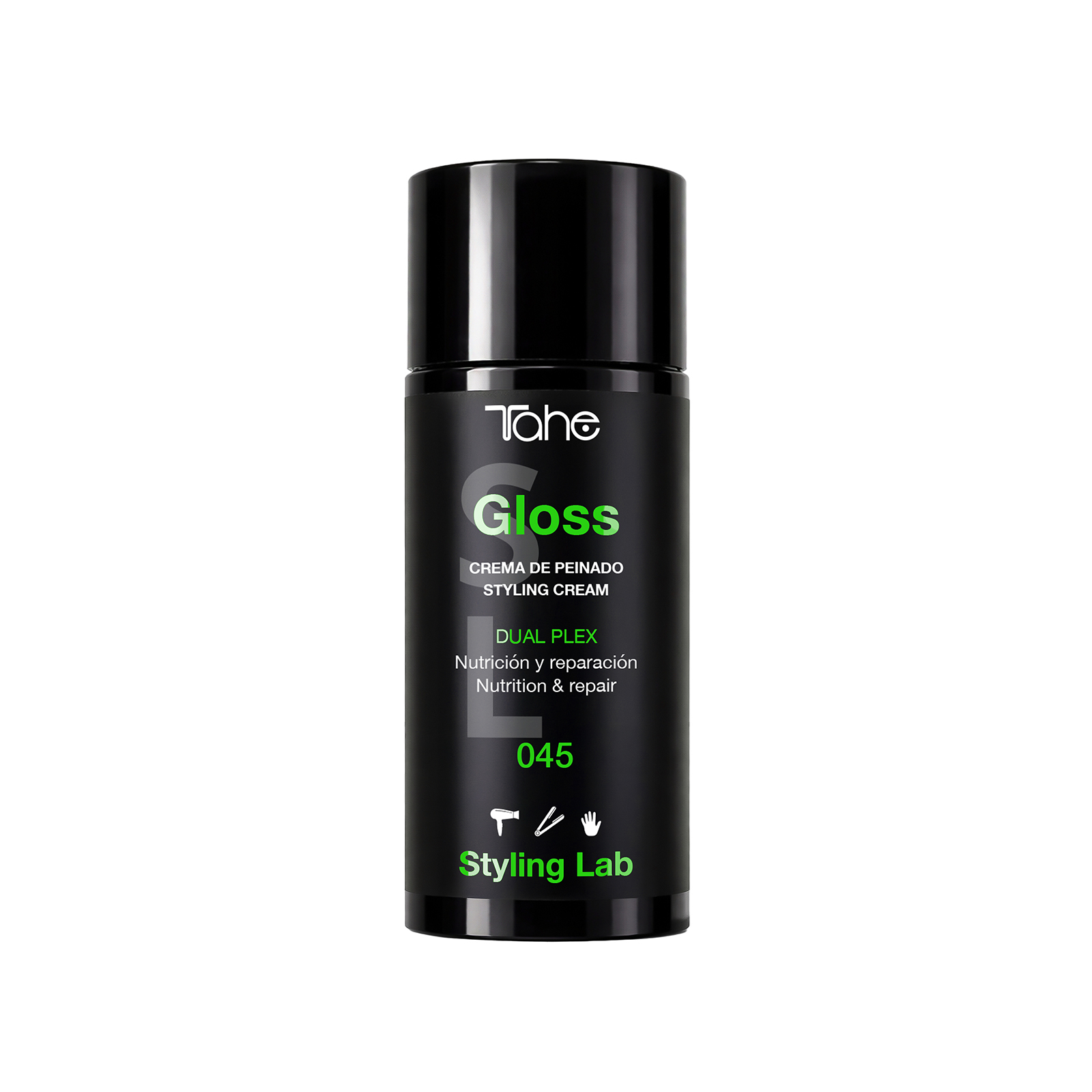 Gloss 045 Styling Lab | Crema Antiencrespamiento con Brillo y Protección Térmica