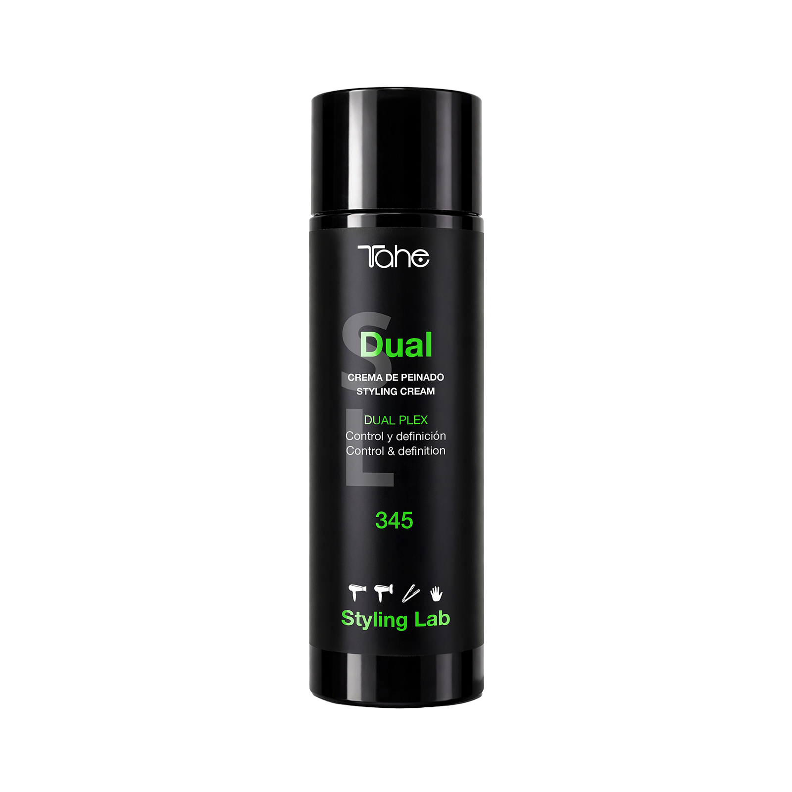 Dual 345 Styling Lab | Crema de Peinado con Control, Definición y Protección Térmica