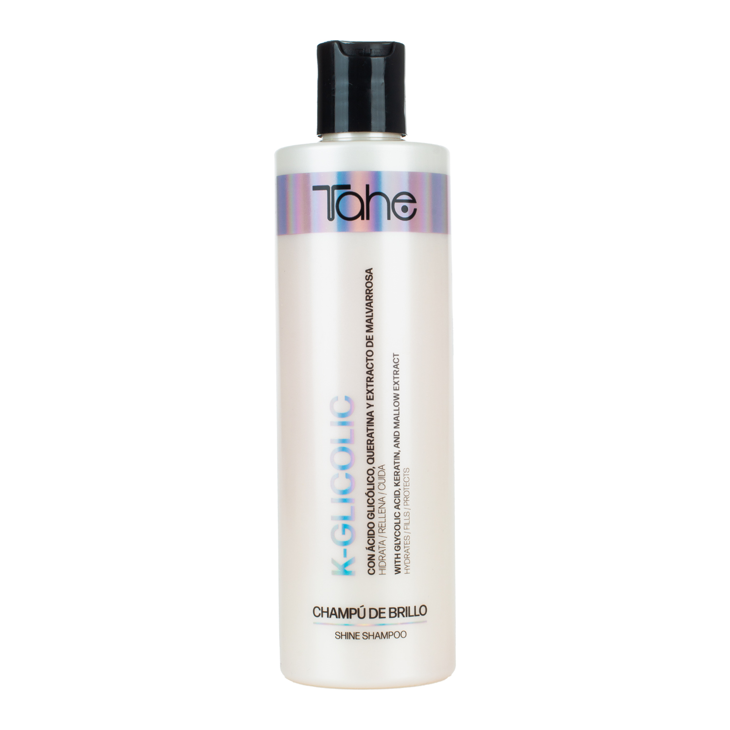Champú de brillo exfoliante y revitalizante con AHAs K-Glicolic | Tahe