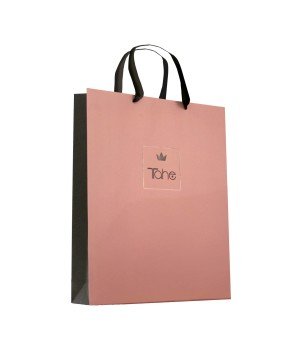 Bolsa de papel oro rosa XXL | Edición Limitada