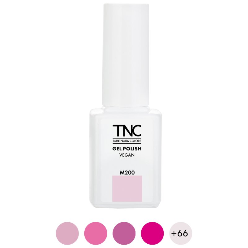 Esmalte de uñas semipermanente vegano TNC