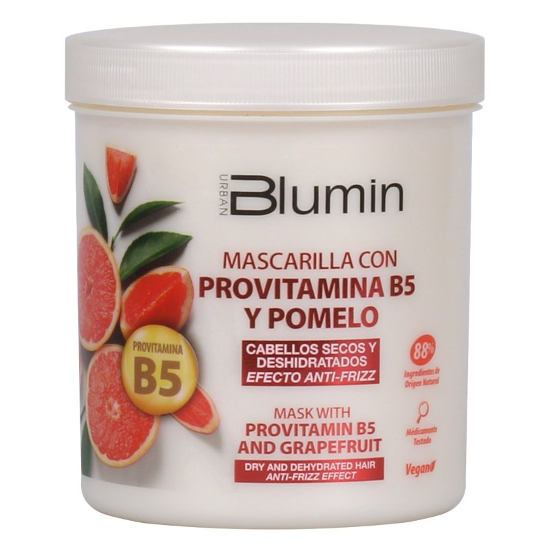 Mascarilla efecto anti-frizz Pomelo y Provitamina B5